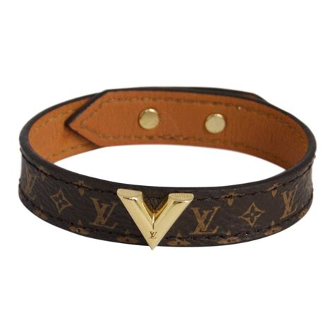 lv essential v bracelet|louis vuitton v bracelet.